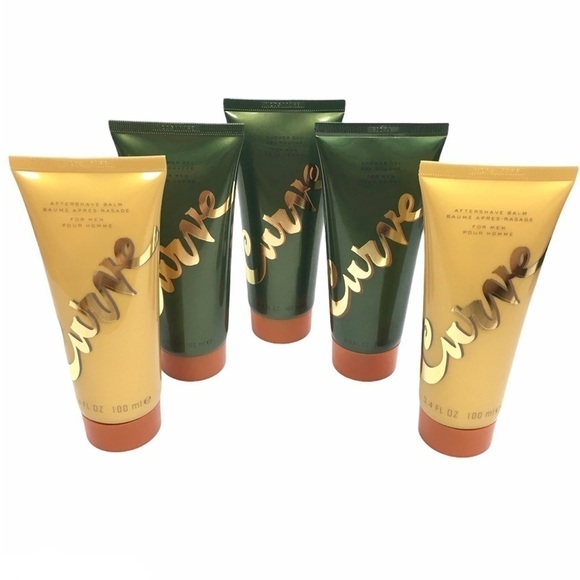 CURVE Aftershave Balm & Shower Gel Men 3.4 fl oz